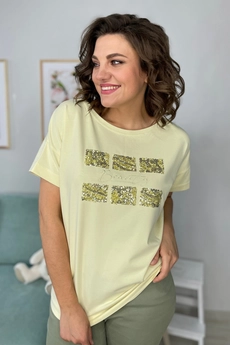 Футболка 2081 желтый Rumoda