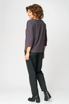 Джемпер 2089 графитовый дл.р. Rumoda