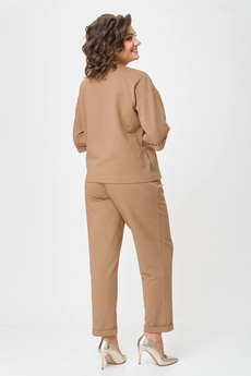 Костюм брючный 2136 капучино Rumoda