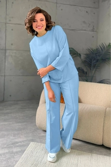 Спортивный костюм 2144 голубой Rumoda