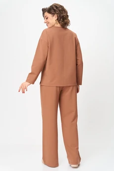 Костюм брючный 2144 коричневый дл.р. Rumoda
