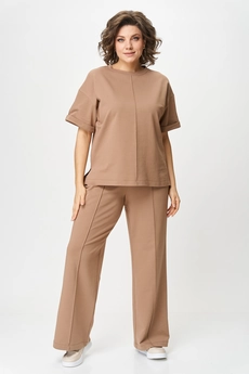 Костюм брючный 2144 капучино Rumoda