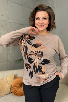 *Джемпер 2145 капучино Rumoda
