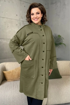 Кардиган 2147 хаки Rumoda
