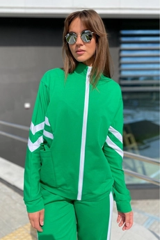 *Спортивный костюм 2150 зеленый Rumoda