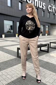 Брюки 2154 бежевый Rumoda