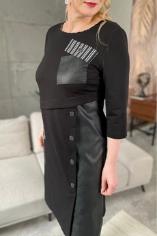 Платье 2164 черный Rumoda