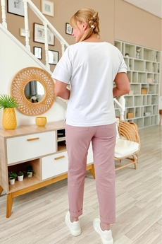 Брюки 2194 розовый Rumoda