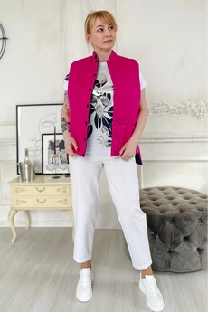 Жилет 2204 розовый Rumoda