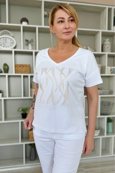 Футболка 2228 белый Rumoda
