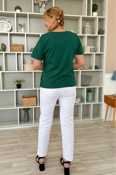 Футболка 2228 зеленый Rumoda