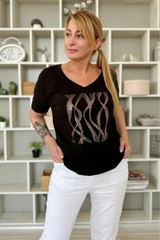 Футболка 2228 черный Rumoda