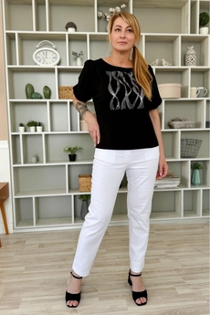 Футболка 2229 черный Rumoda