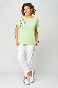 Футболка 2252 зеленый Rumoda