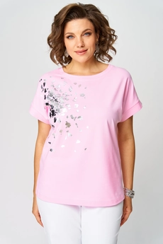 Футболка 2252 розовый Rumoda