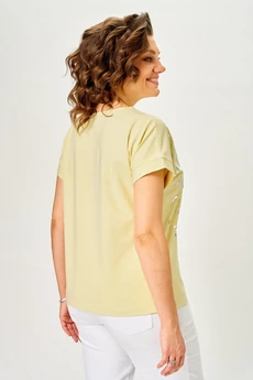 Джемпер 2252 светло-желтый Rumoda