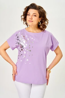 Джемпер 2252 сиреневый Rumoda