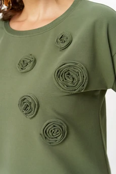 Джемпер 2268 зеленый Rumoda