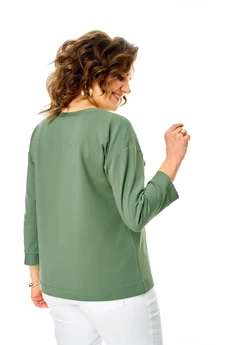 Джемпер 2268 светло-зеленый Rumoda