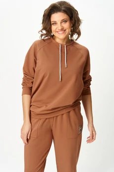 Джемпер 2270 коричневый Rumoda