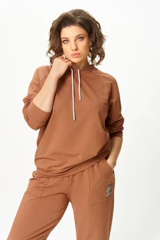 Джемпер 2270 коричневый Rumoda