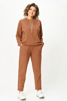 Джемпер 2270 коричневый Rumoda