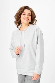 Джемпер 2270 серый Rumoda