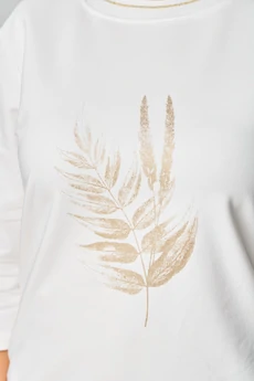 Джемпер 2272 молочный дл Rumoda