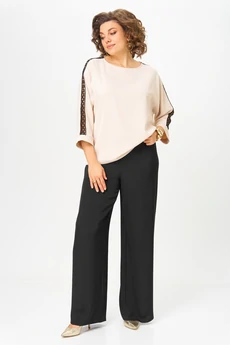 Блузка 2274 дл. р. бежевый  Rumoda