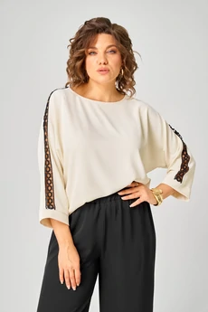 Блузка 2274 молочный дл. р. Rumoda