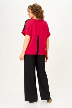 Блузка 2274 красный кр. р. Rumoda