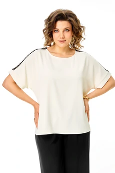 Блузка 2274 молочный кр. р. Rumoda