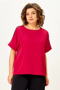 Костюм брючный 2275 красный-черный кр.р. Rumoda