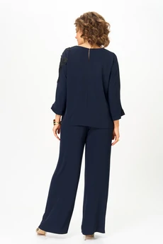 Костюм брючный 2278 дл.р. синий Rumoda