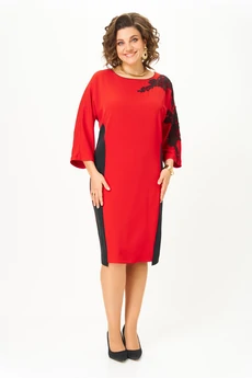 Платье 2279 красный Rumoda