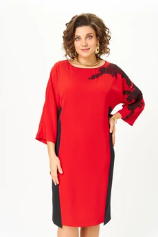 Платье 2279 красный Rumoda