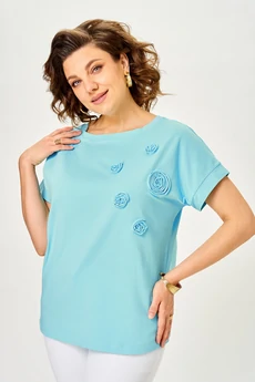 Джемпер 2288 бирюзовый Rumoda