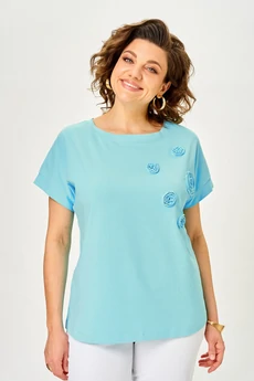 Джемпер 2288 бирюзовый Rumoda