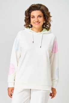 Джемпер 2284 молочный Rumoda