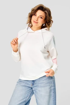 Джемпер 2284 молочный Rumoda