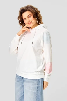 Джемпер 2284 молочный Rumoda