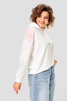 Джемпер 2284 молочный Rumoda