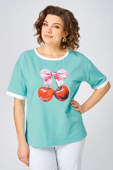 Джемпер 2285 бирюзовый Rumoda