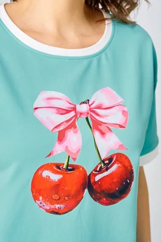 Джемпер 2285 бирюзовый Rumoda