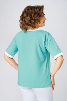 Джемпер 2285 бирюзовый Rumoda