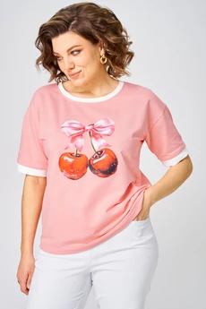 Джемпер 2285 розовый Rumoda