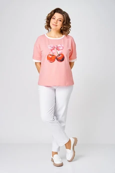 Джемпер 2285 розовый Rumoda