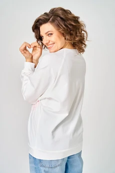 Джемпер 2286 молочный Rumoda