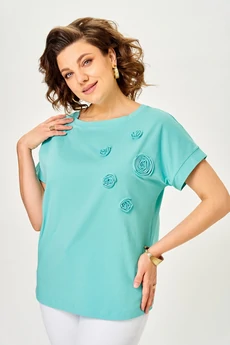 Джемпер 2288 бирюзовый Rumoda