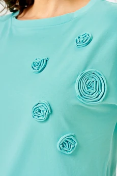 Джемпер 2288 бирюзовый Rumoda